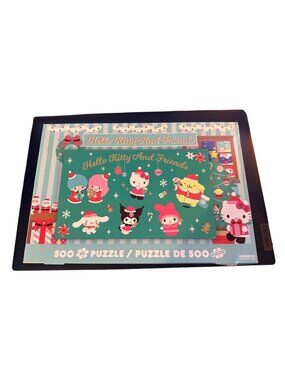 Hello Kitty & Friends 500-Piece Christmas Puzzle Horizon Group USA Holiday-Theme